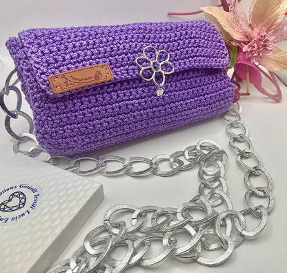 Borsetta Pochette Sendy - Viola