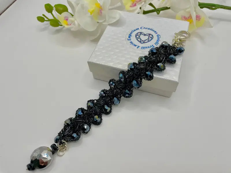 Bracciale River - Nero Mis: 18/20