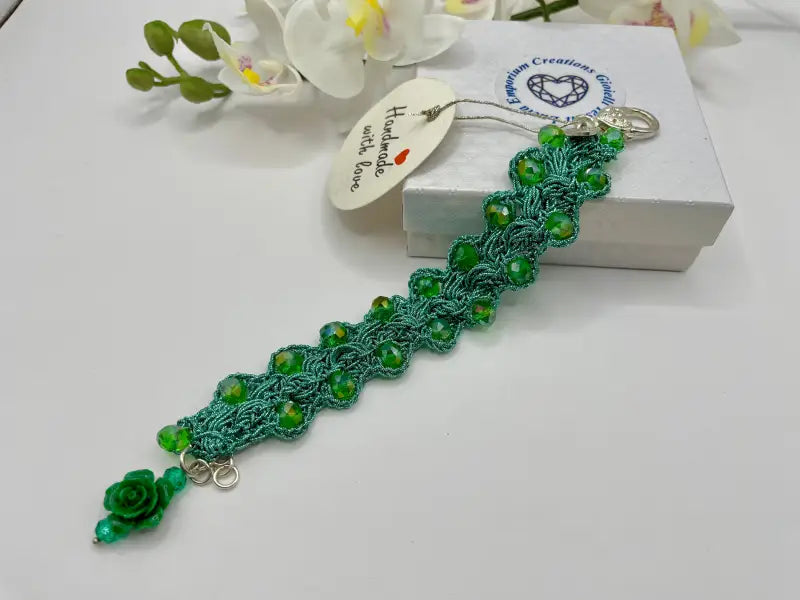 Bracciale River - Verde Mis: 17/19