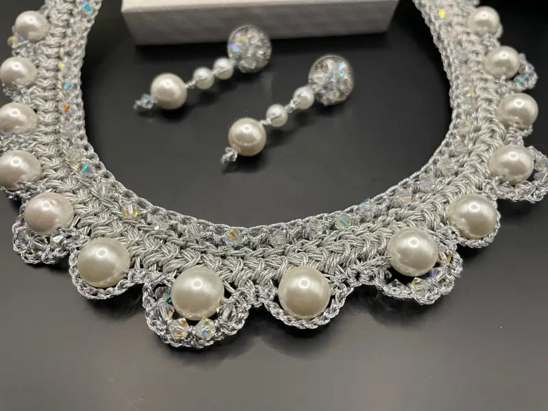 Parure Wedding 2 - Collana + Bracciale + Orecchini